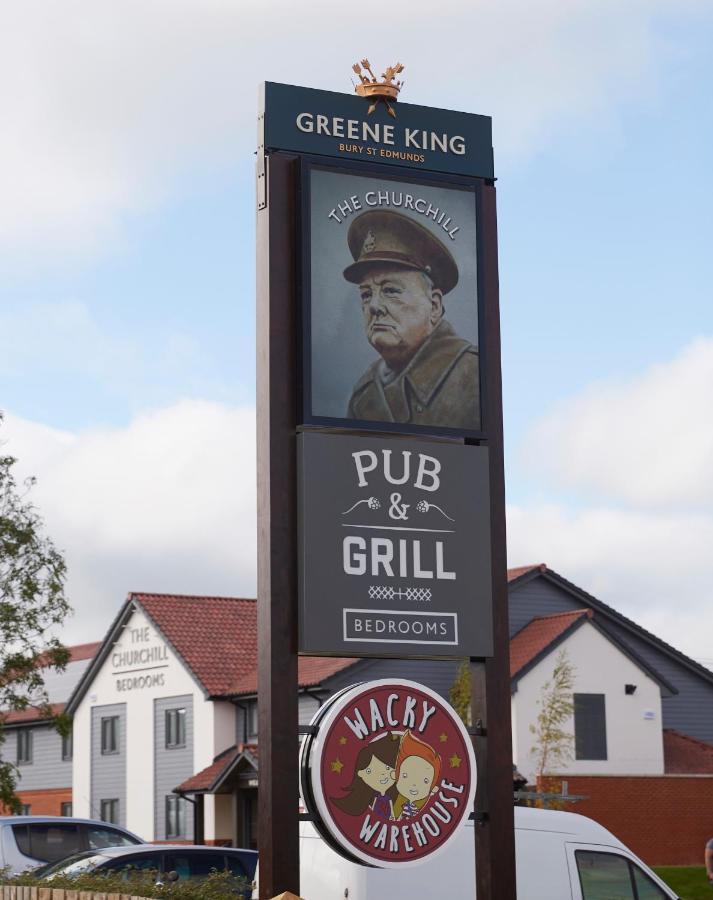 The Churchill By Greene King Inns Royal Wootton Bassett Exterior foto